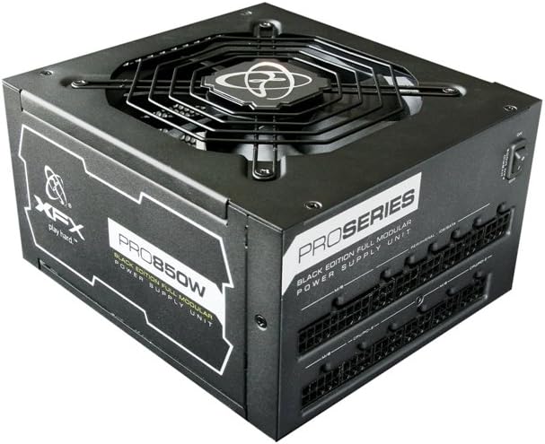 XFX PRO 850W Black Edition Single Rail Power Supply ...