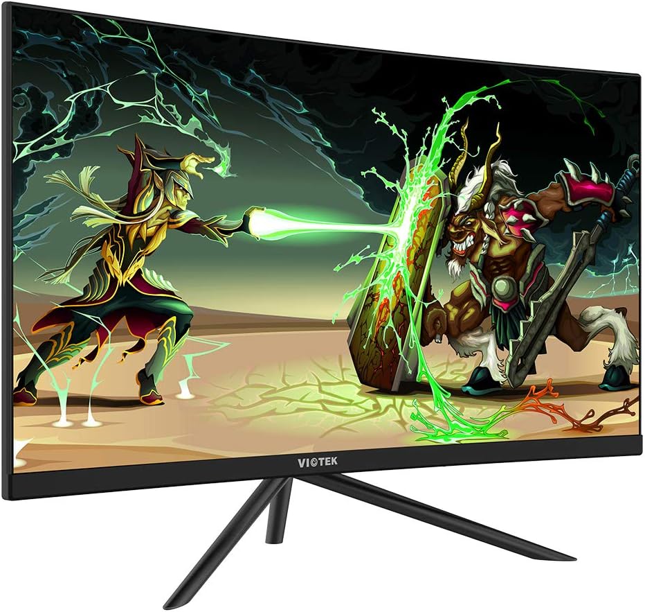VIOTEK GN27D 27 Inch 1440p 144hz Curved Computer Gaming ...