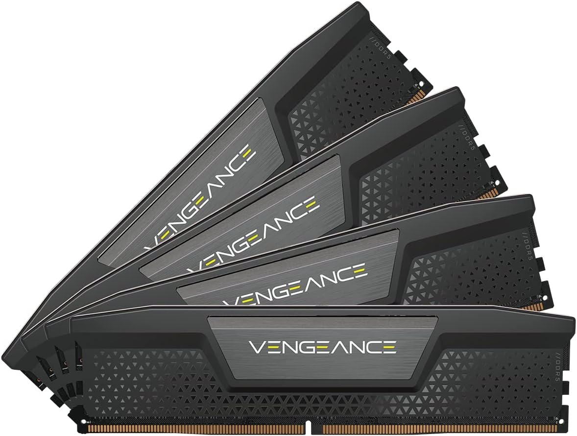 CORSAIR VENGEANCE DDR5 RAM 128GB (4x32GB) 5600MHz CL40 Intel XMP ...