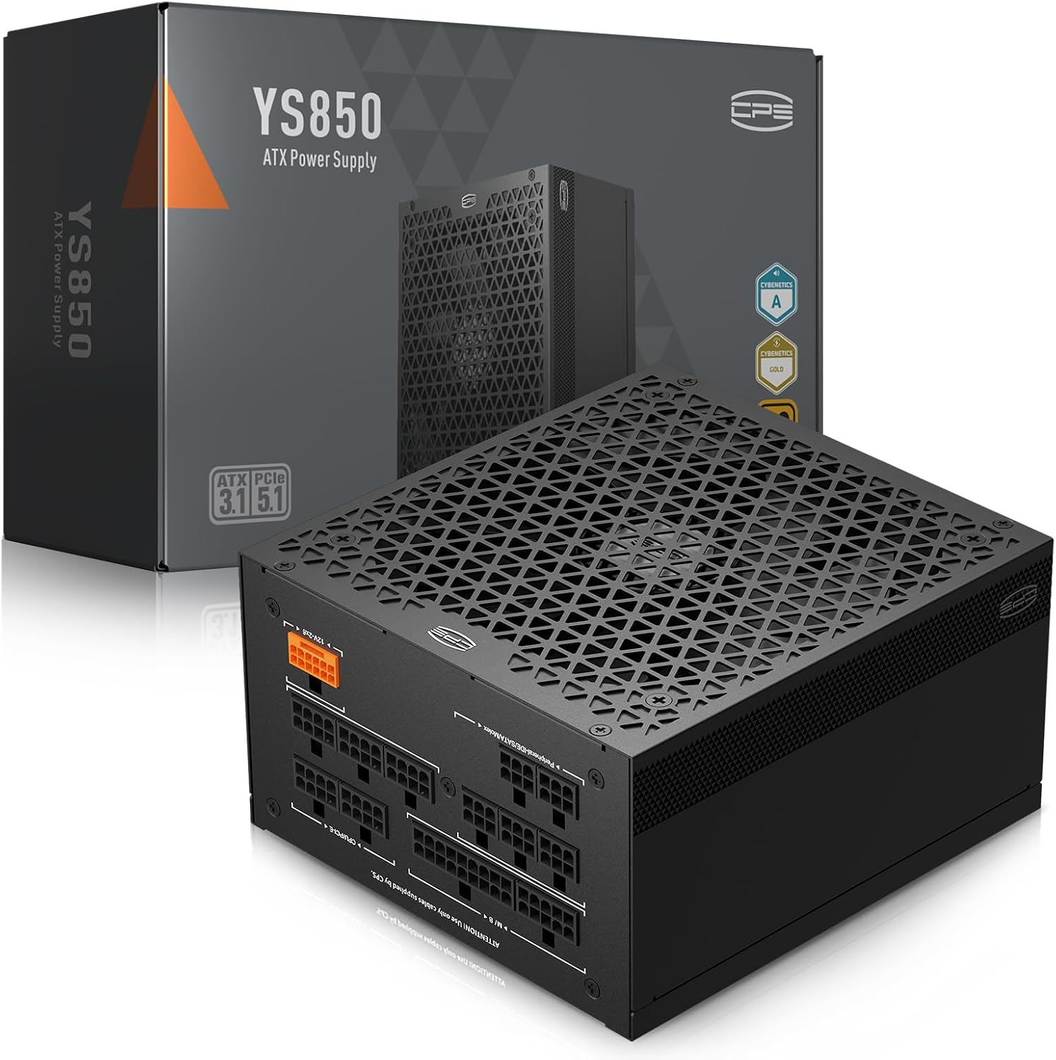 PCCOOLER PSU CPS YS850 Power Supply, 850W 80 Plus Gold ...