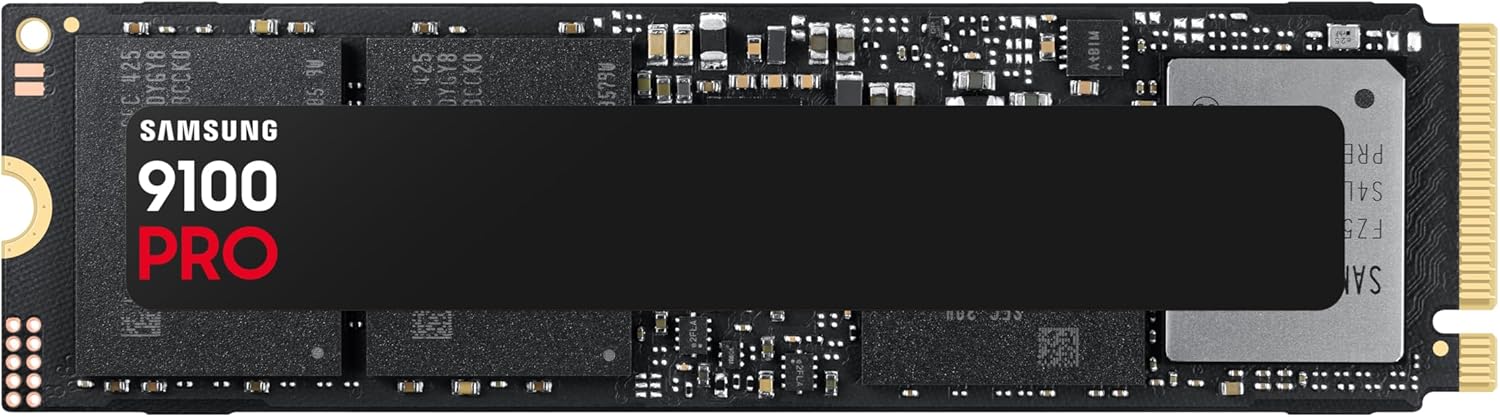 Samsung SSD 9100 PRO 2TB, PCIe 5.0x4 M.2 2280, Seq. ...
