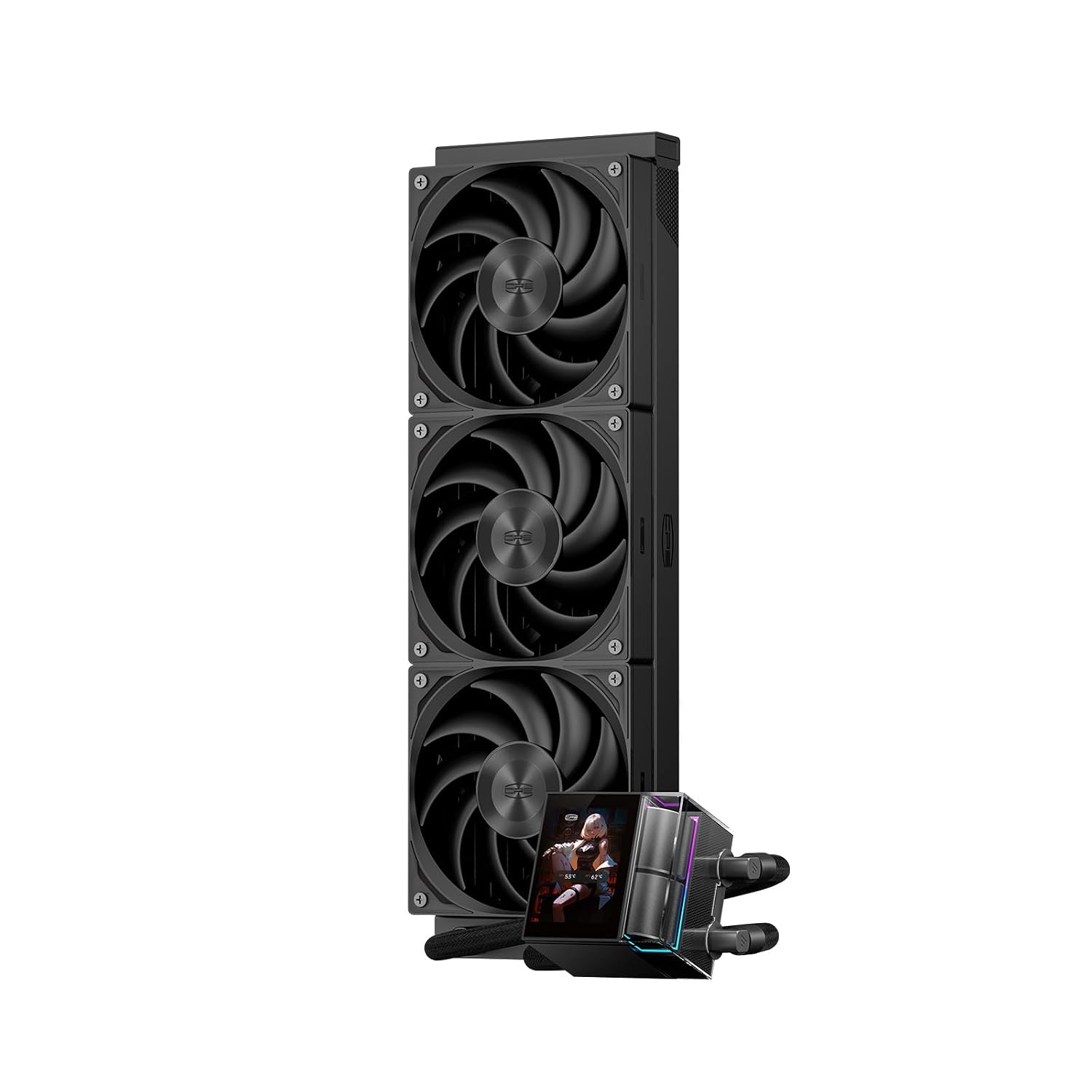 PCCOOLER CPS DS360 AIO Liquid CPU Cooler Liquid Cooling ...
