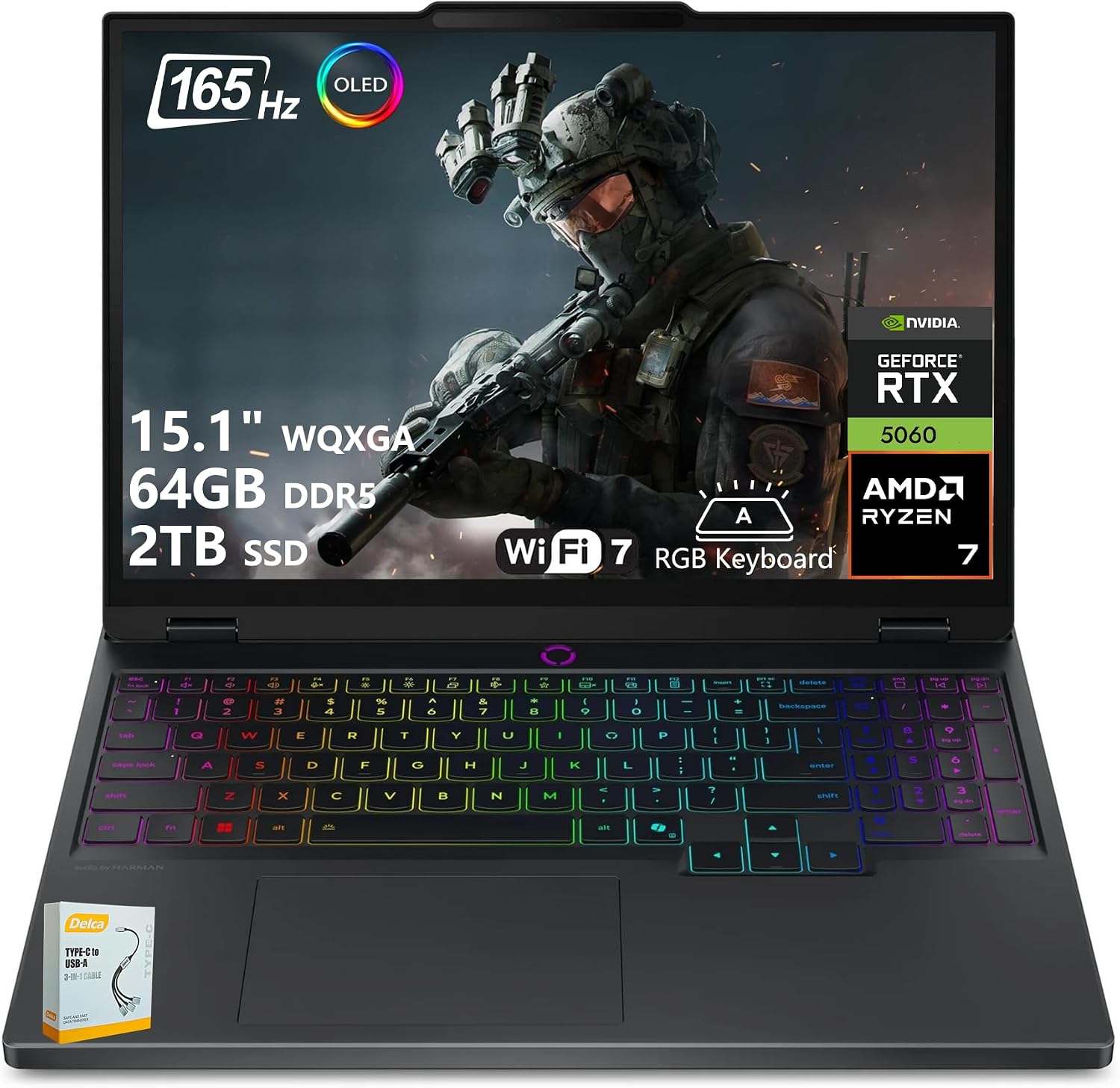 Lenovo Legion 5 AI-Powered Gaming Laptop | 15.1" WQXGA ...