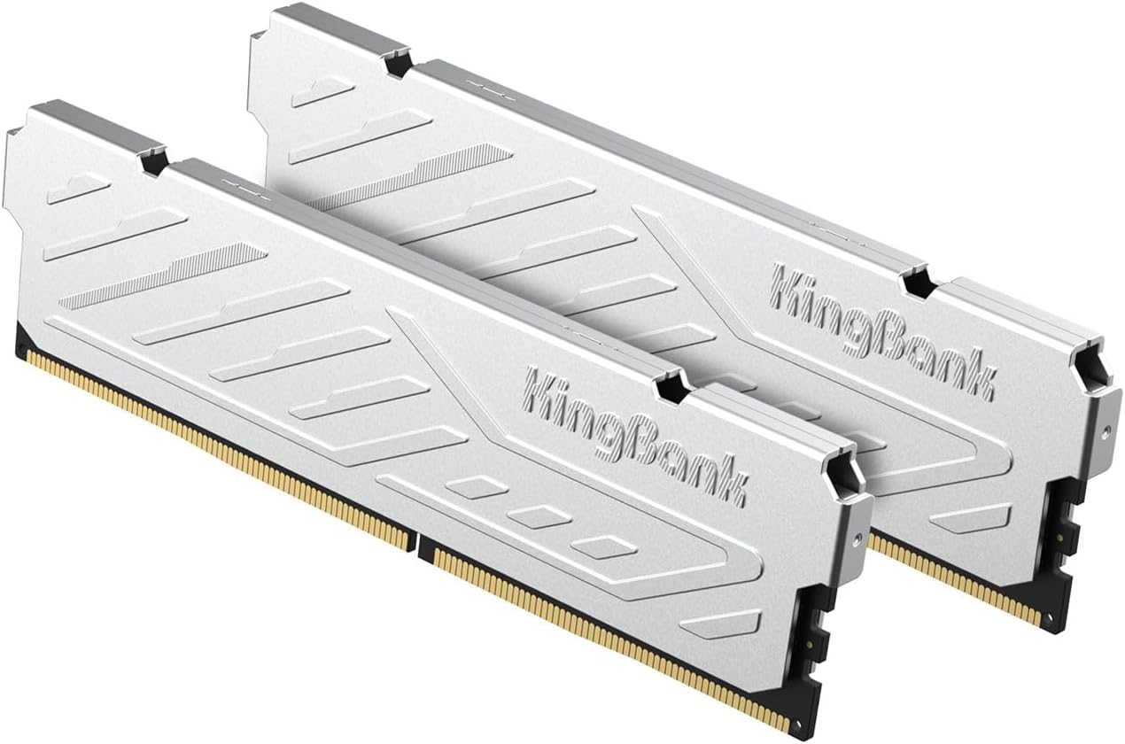 KingBank Computer Desktop Memory Ram DDR5 32GB(2x16GB) 6000MT/s ...