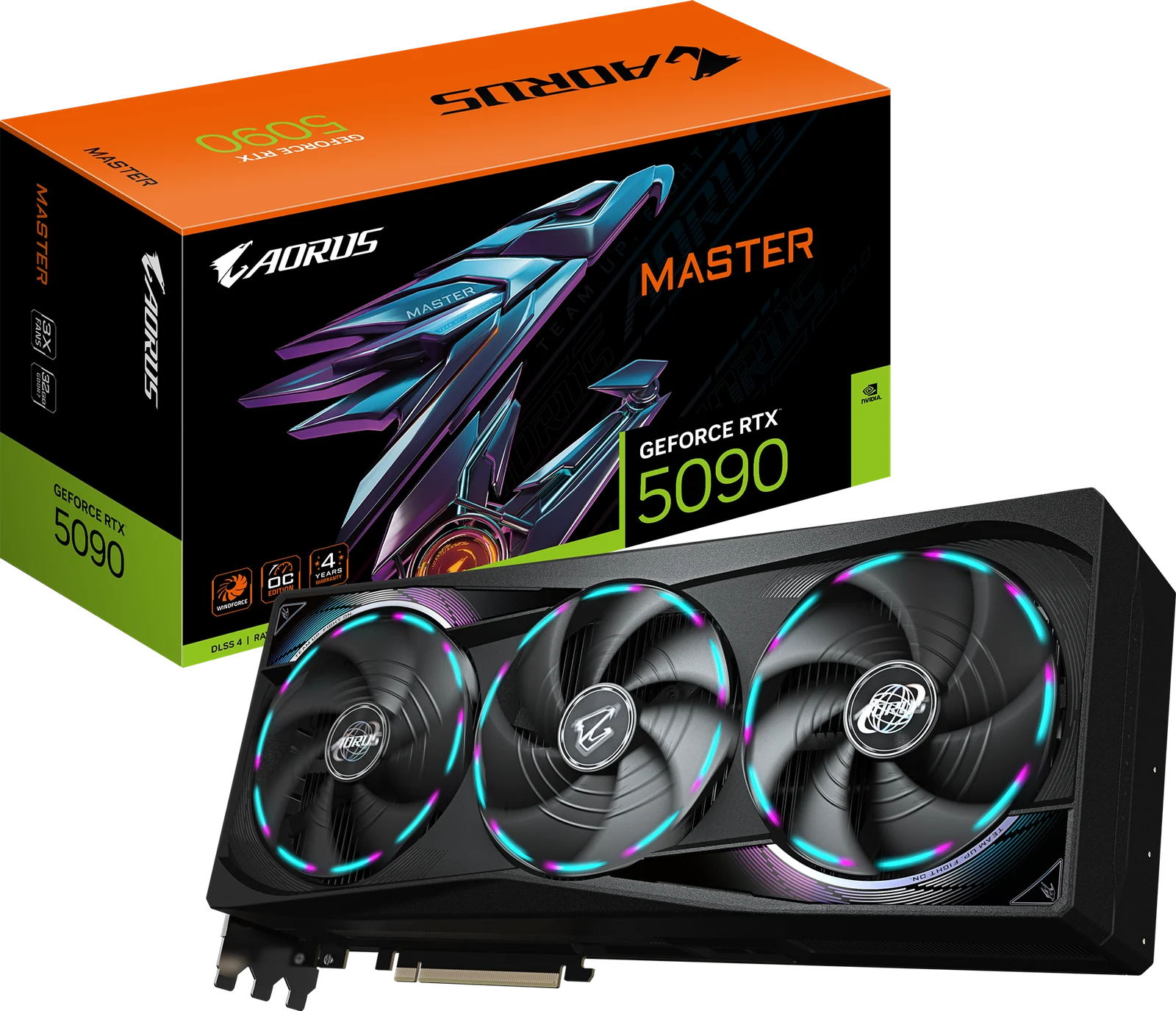GIGABYTE AORUS Master RTX 5090 Graphics Card ...